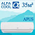 ALFACOOL Классические сплит-системы серии APUS APS-12CH с установкой